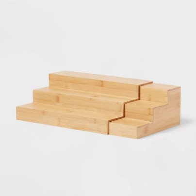 Brightroom Bamboo Expandable Spice Rack