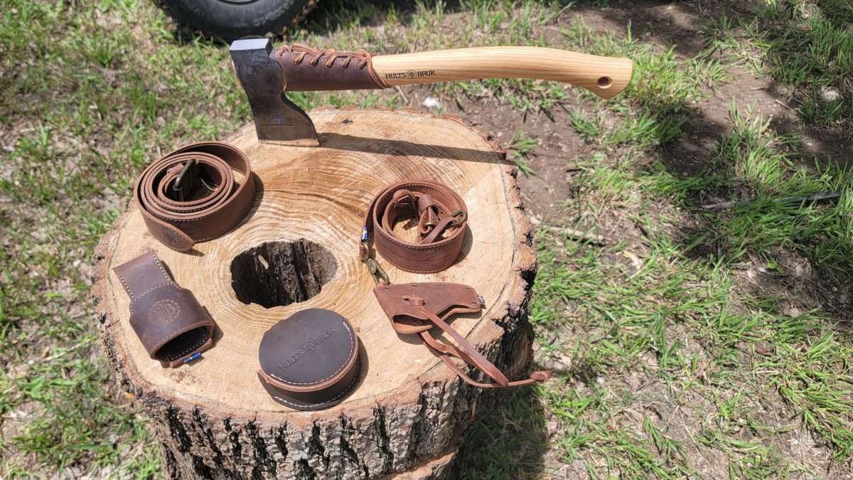 Hults Bruk Spika Axe and Accessories