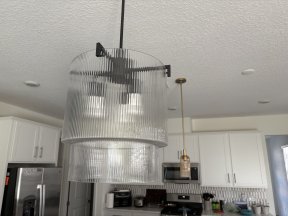 HunterFan Pendants both