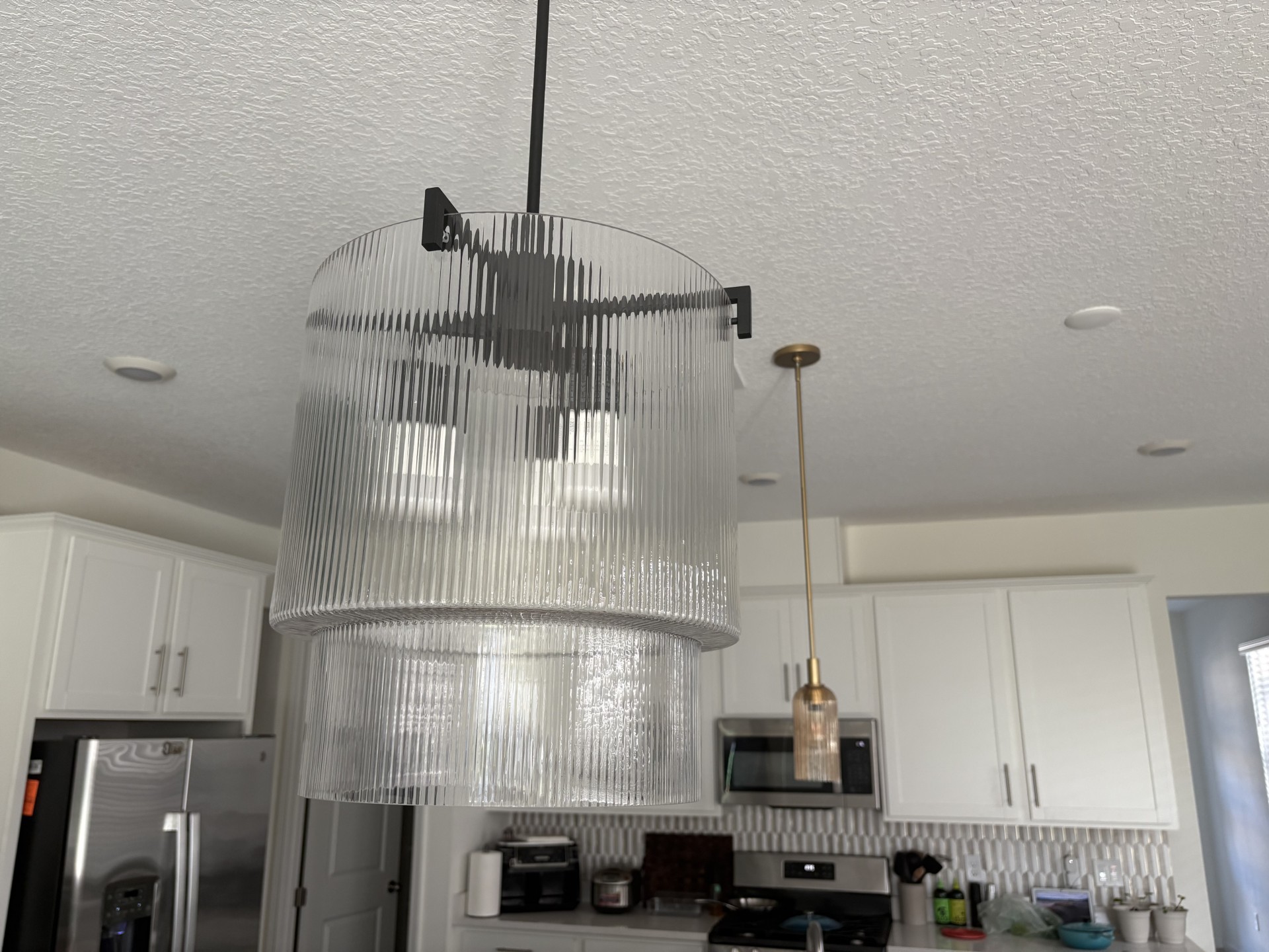 HunterFan Pendants both