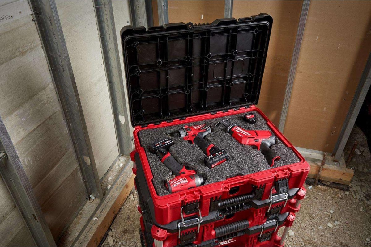 July Ace Hardware Milwaukee Packout Milwaukee Packout 16 Portable Case with Foam Insert