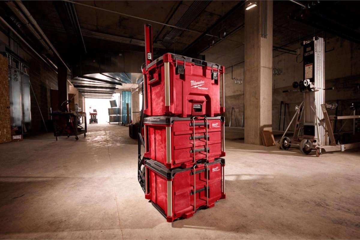 July Ace Hardware Milwaukee Packout Milwaukee Packout 22 Modular 3-Drawer Tool Box