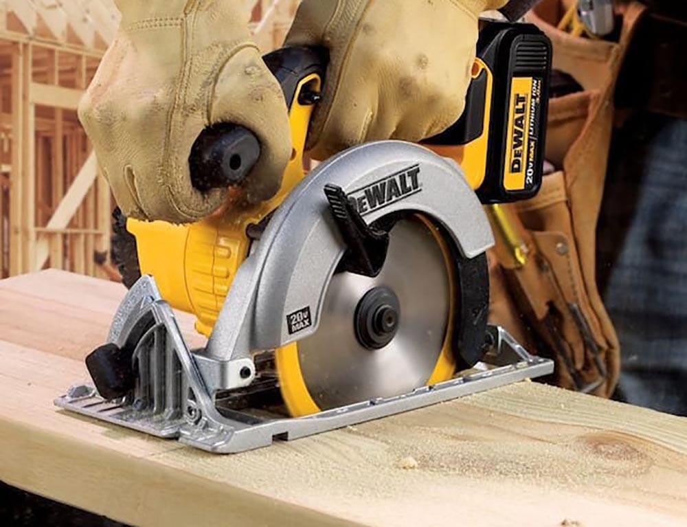 June BOGO on DeWalt Tools at The Home Depot DeWalt 20V MAX 6.5-Inch Cordless Circular Saw