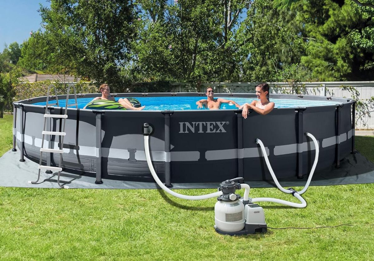 Prime Day Pool Deals Intex Ultra XTR Deluxe Above Ground Pool