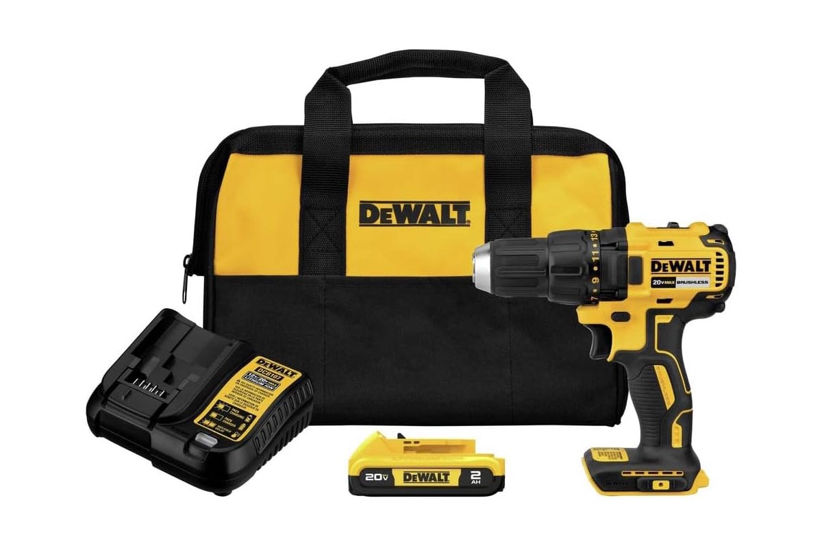 Prime Day Power Tool Deals DeWalt 20V MAX ½ Cordless Drill Driver Kit