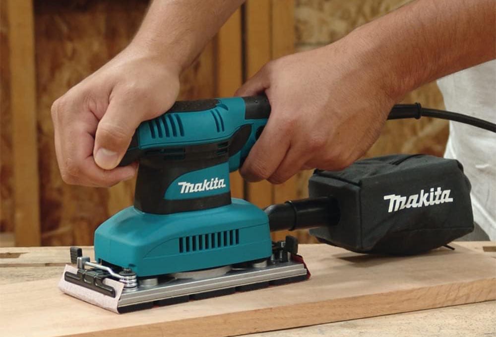 Prime Day Power Tool Deals Makita 1.7-Amp Corded Sheet Finishing Sander