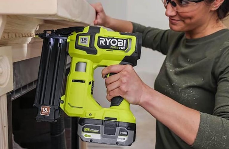 Ryobi Days Deal Ryobi ONE+ HP 18V Brushless Cordless AirStrike Brad Nailer