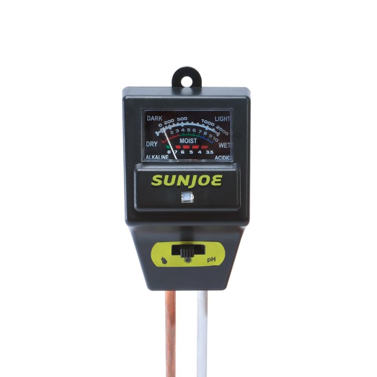The Best pH Meters Option Sun Joe SJ-MMPH1 3-In-1 Soil Meter