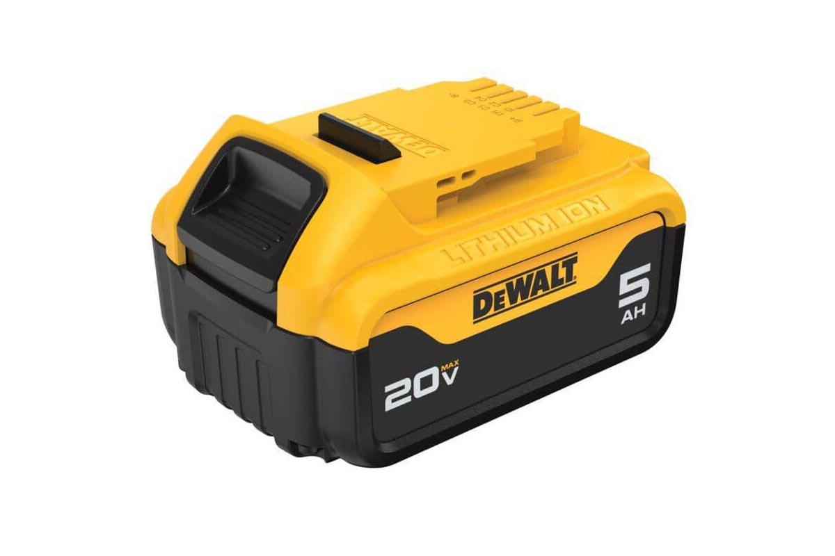 August THD Buy a DeWalt Tool Get a Free battery Free DeWalt 20V MAX 5.0Ah Battery Pack