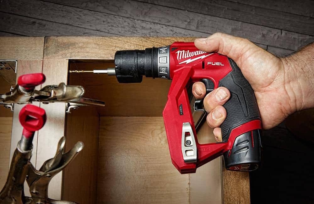August THD Milwaukee M12 FUEL 3 8 in. Drill Driver Kit with 4 Tool Heads
