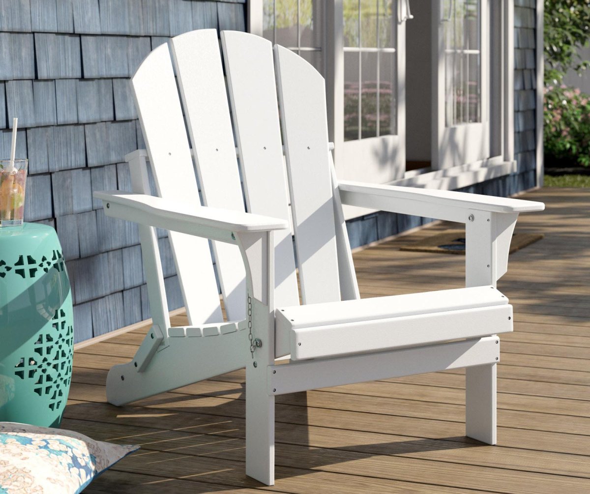 August Wayfair Labor Day Clearance Shawnna Weather-Resistant Foldable Outdoor Adirondack Chair