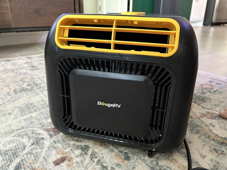 BougeRV Portable AC back