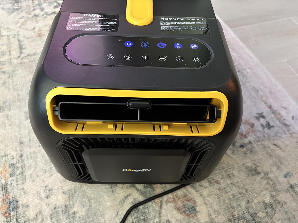 BougeRV Portable AC front