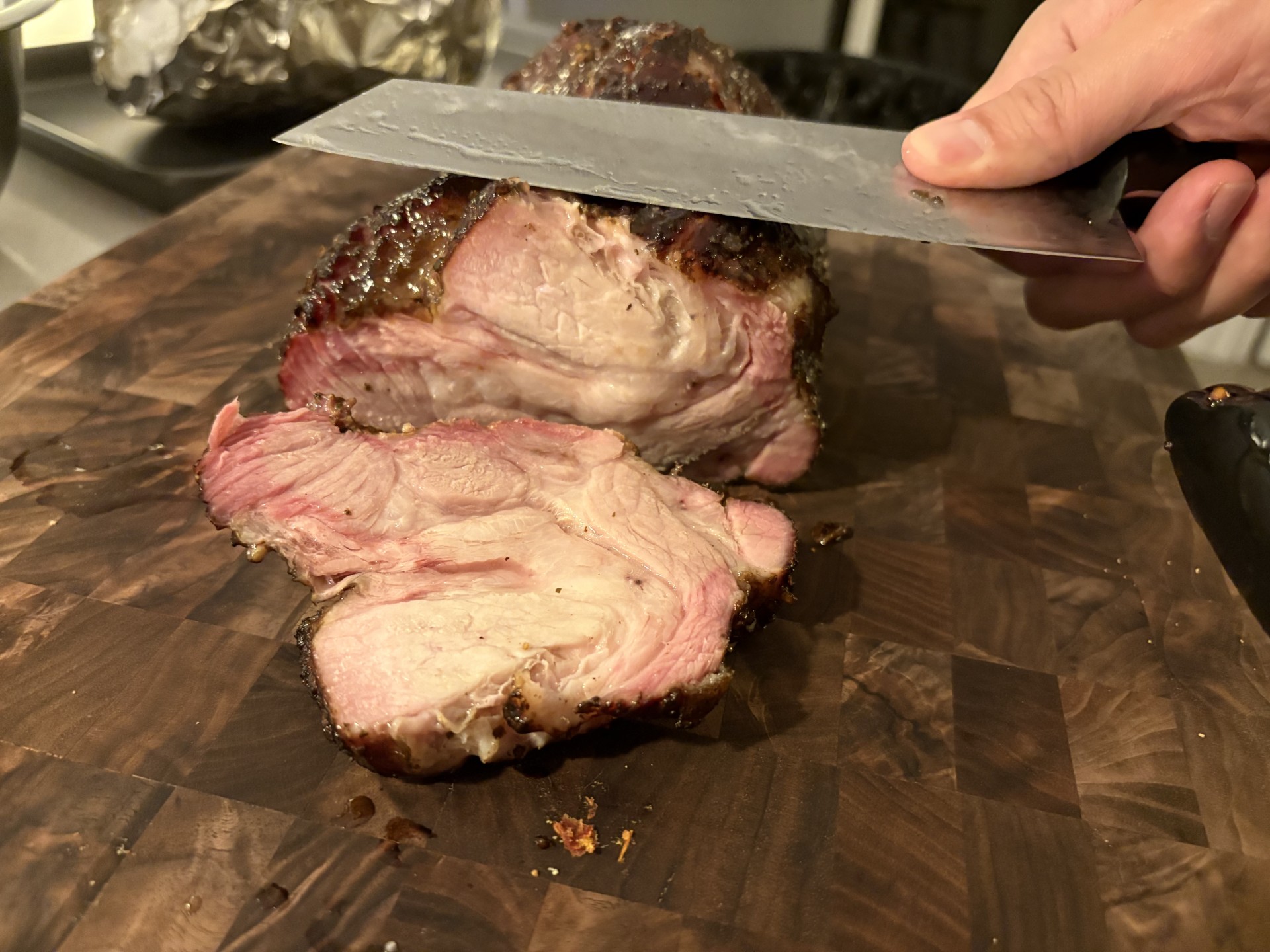 Brisk It cooked pork cut