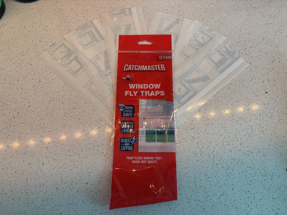 Catchmaster window fly traps package