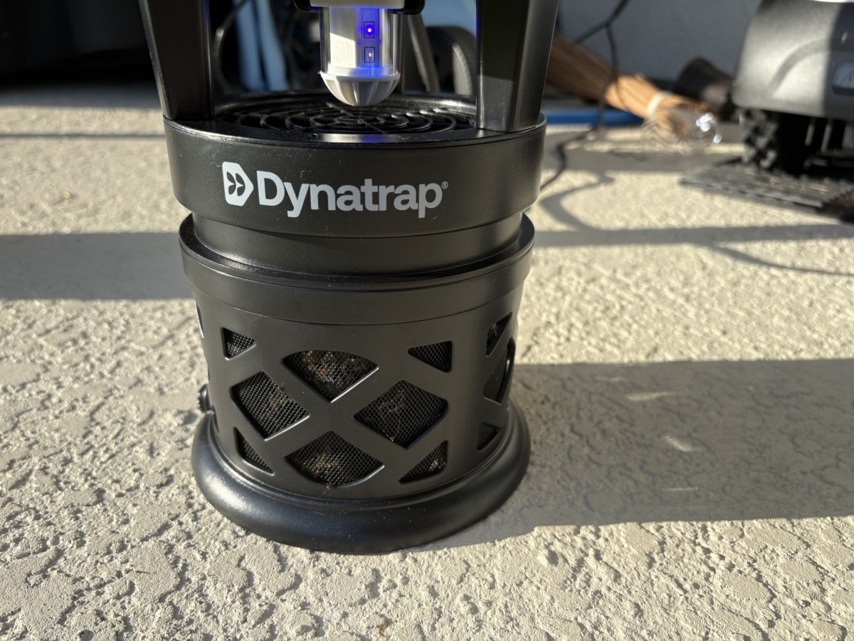 Dynatrap fly trap closeup
