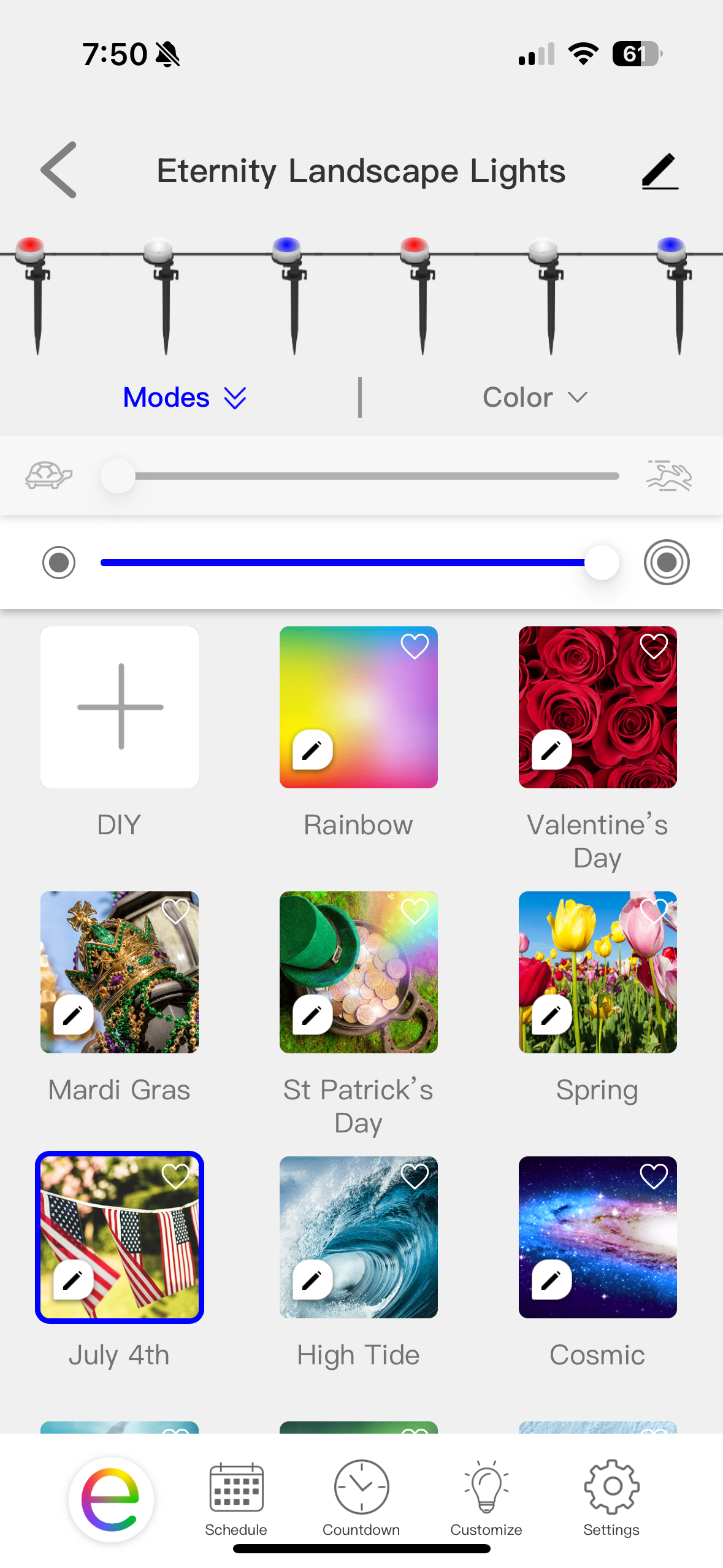 Enbrighten app landscape lights