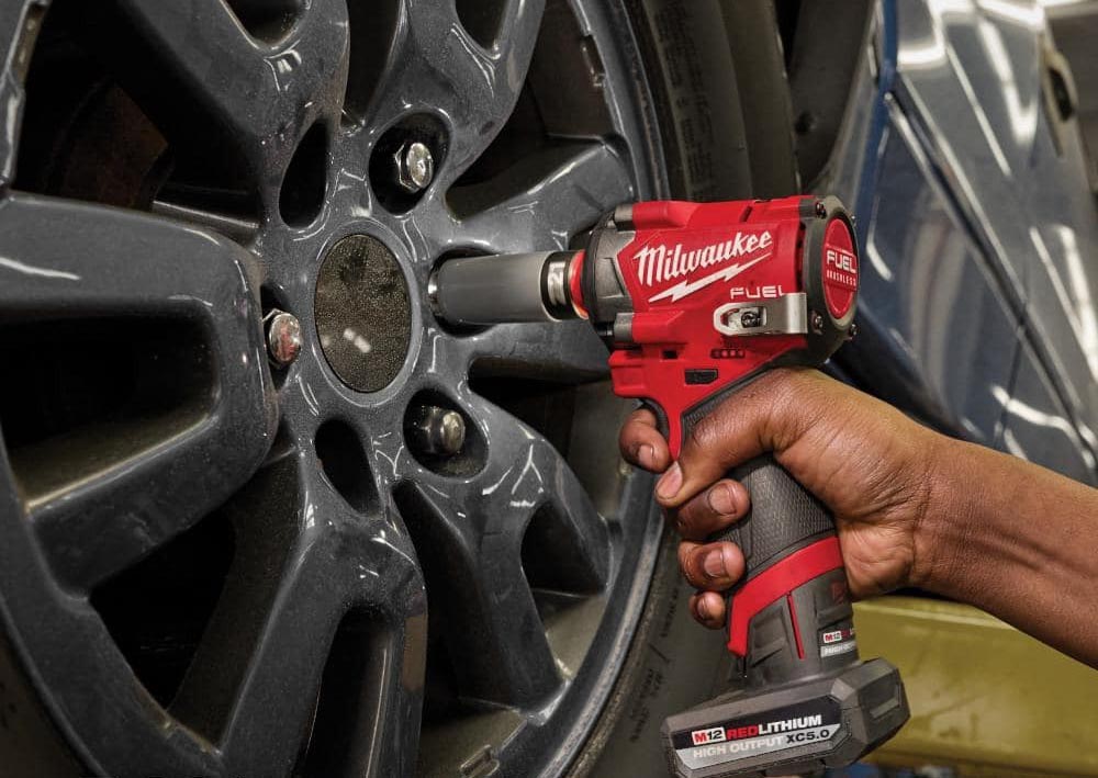 Labor Day Early Milwaukee Deals Milwaukee M12 FUEL Stubby 1 2 in. Impact Wrench Kit