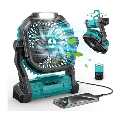 OnlyNew Portable Rechargeable Outdoor Fan