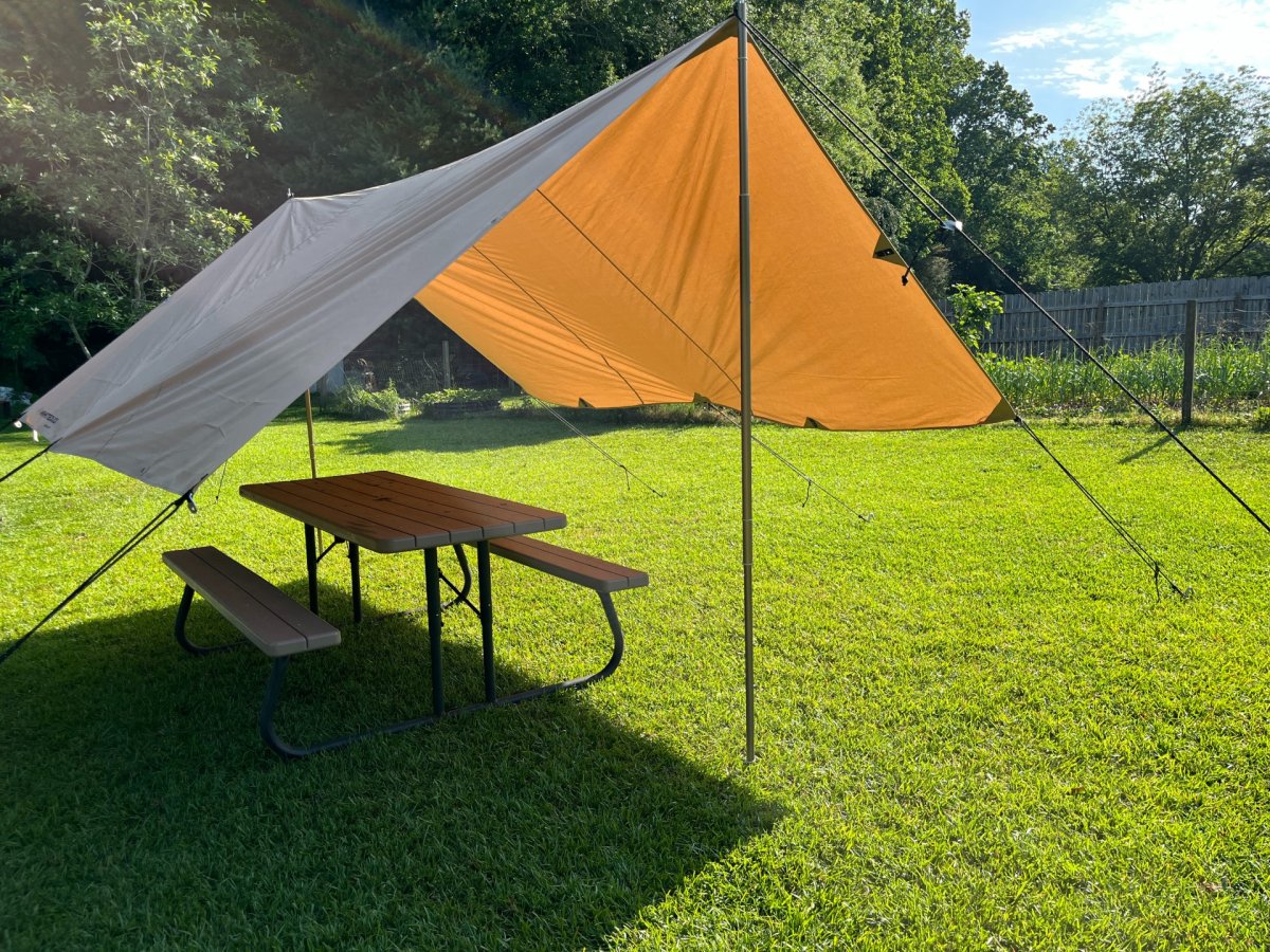 WhiteDuck Sunshade backlit with sunshine