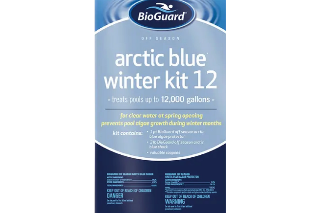BioGuard Arctic Blue Winter Kit 12 pool closing kit