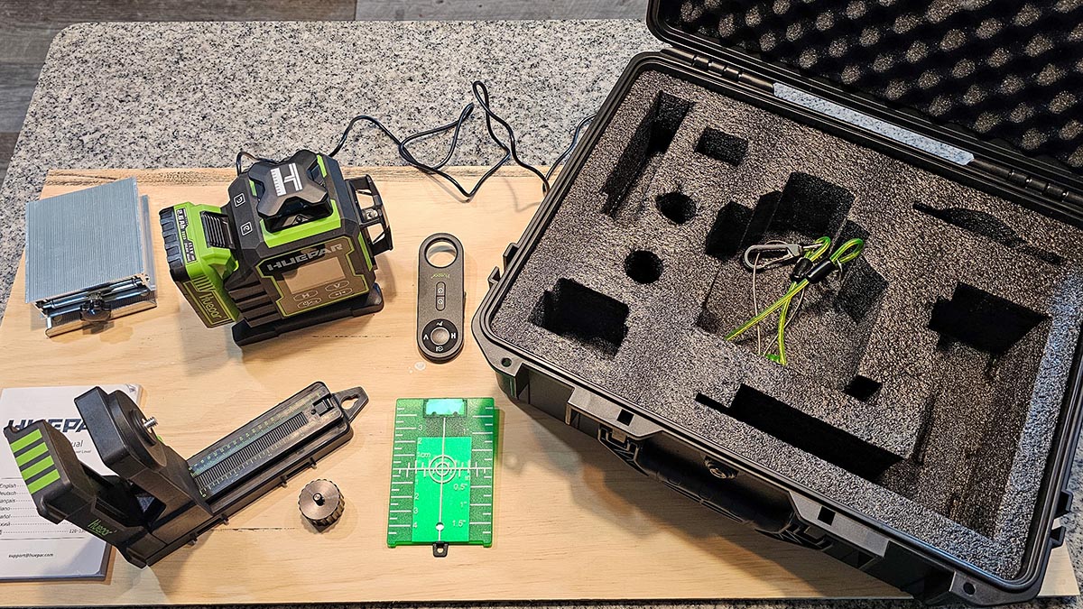 Heuper Laser Level with Case and accessories