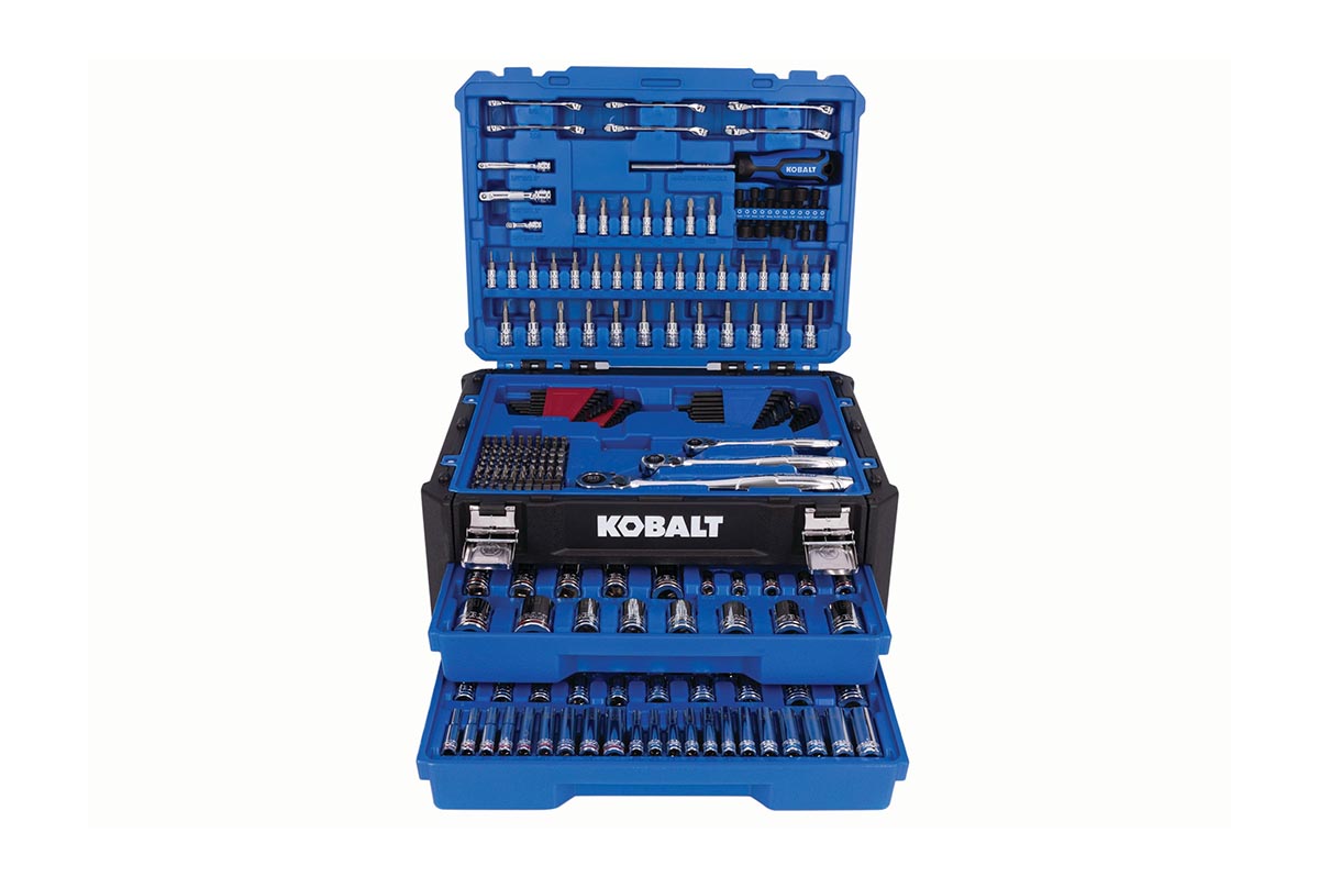 Lowes Kobalt Days Roundup Kobalt 297-Piece Mechanics Tool Set with Case