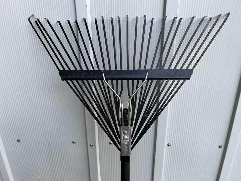 Razor-Back leaf rake head