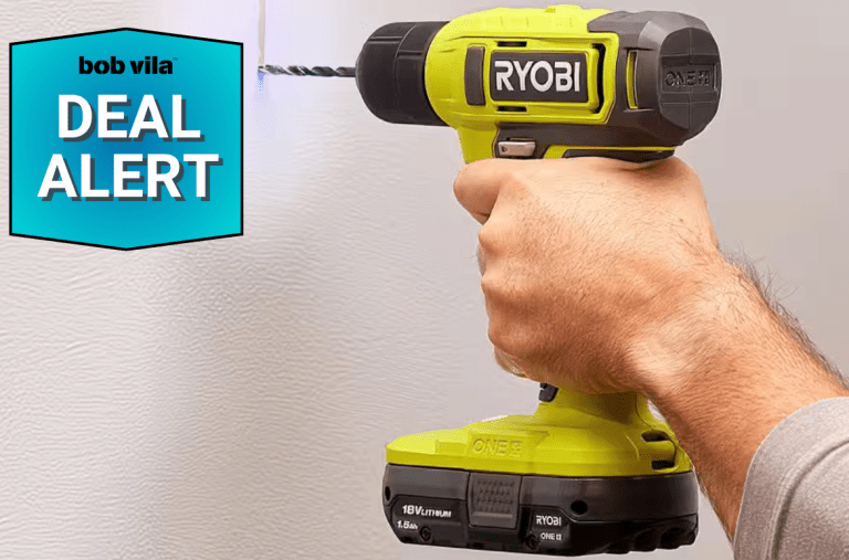 Last chance to score a Ryobi drill for under $40 during Home Depot's labor day sale