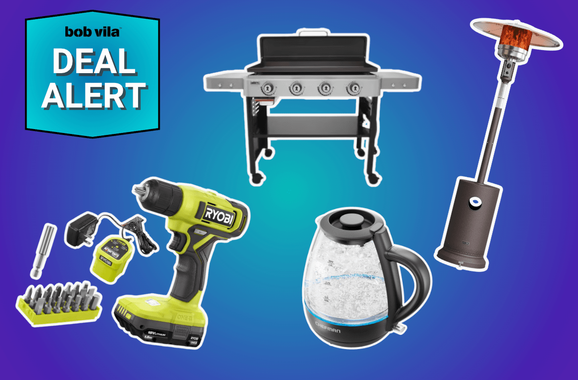 Our favorite deals of the week include 65% off Ryobi, patio heaters, and more