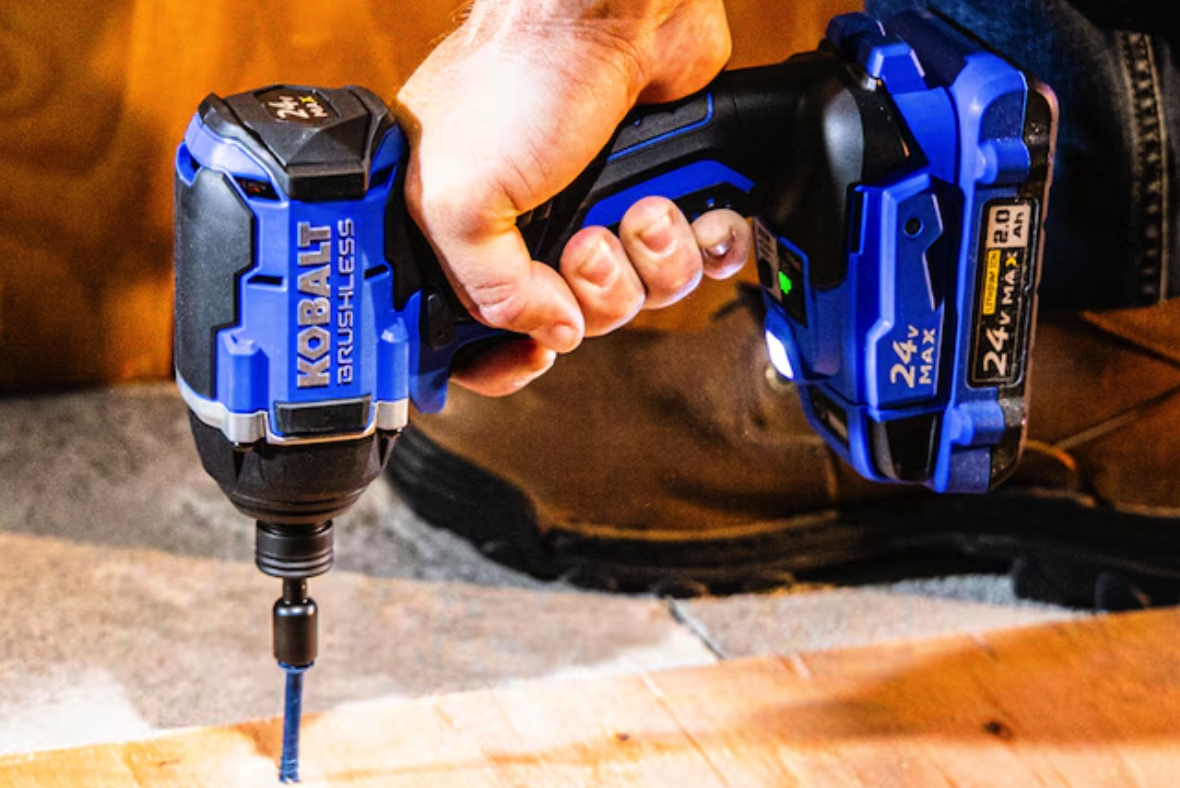 Kobalt cordless impact driver for $99 during Lowe's Koablt Days