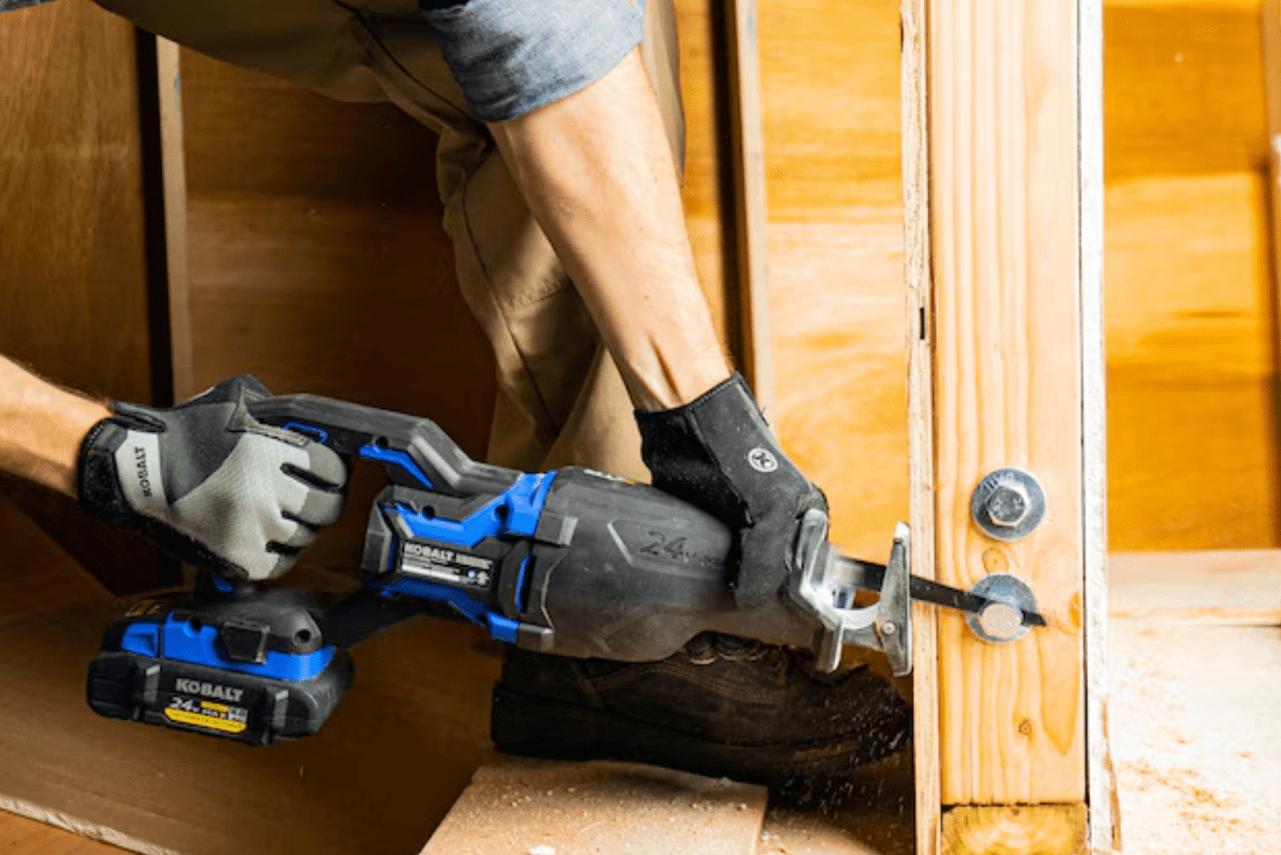 Kobalt reciprocating saw for $99 during Lowe's Koablt Days
