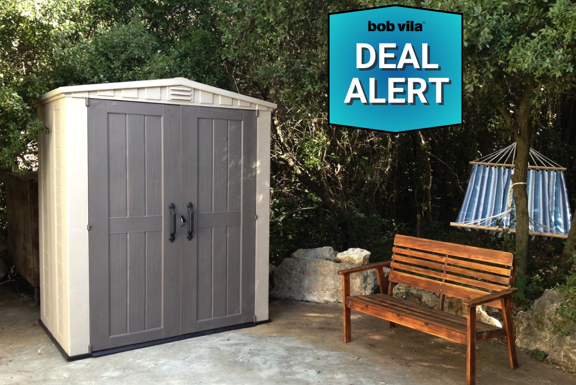 Keter's Shedtemper Super Sale is live and you can save up to 35% off sheds and storage