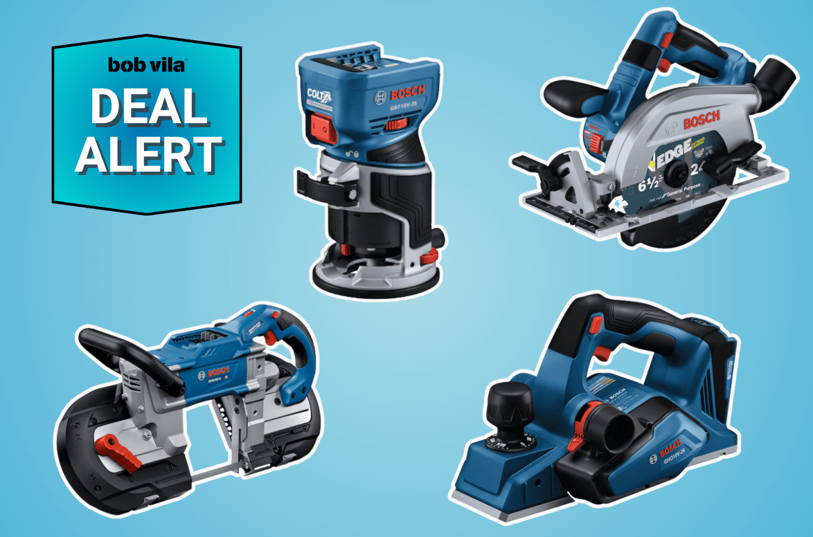 Lowe's is giving away free bosch power tools this week