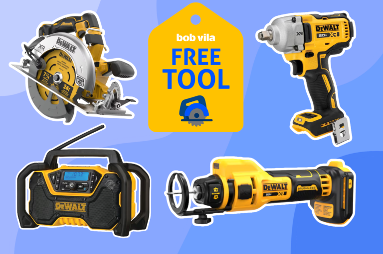 Lowe's is giving away Dewalt batteries for free with select purchases during DeWalt Days