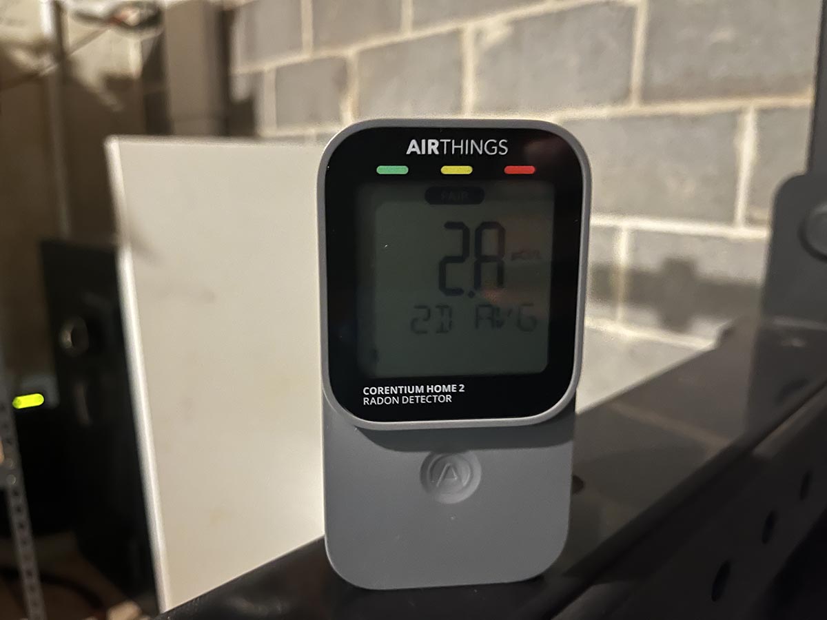 The Best Home Gadgets and Tech Airthings Corentium Home 2 Radon Detector