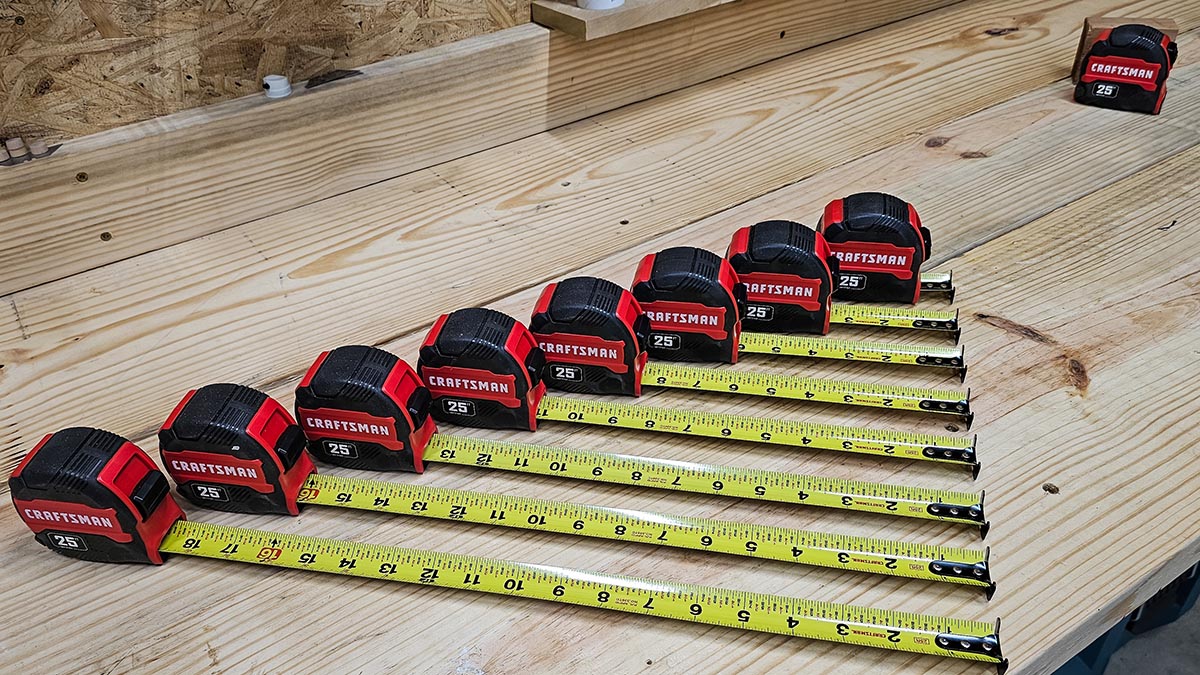 The Best New Hand Tools Craftsman 25-Foot Compact Easy Grip Tape Measure