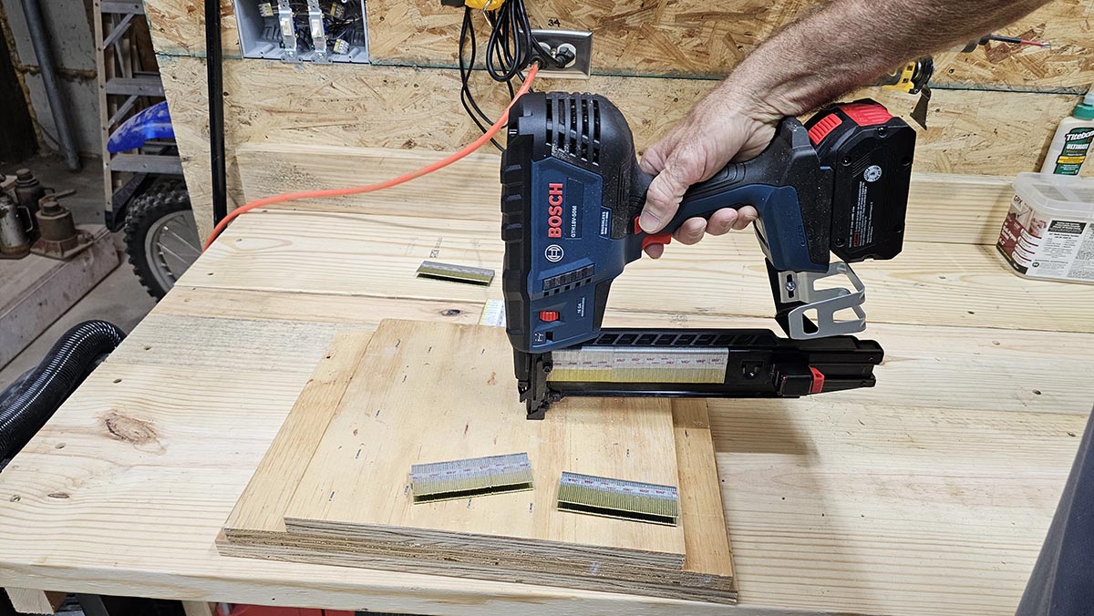 The Best New Power Tools Bosch 18V 16-Gauge Stapler