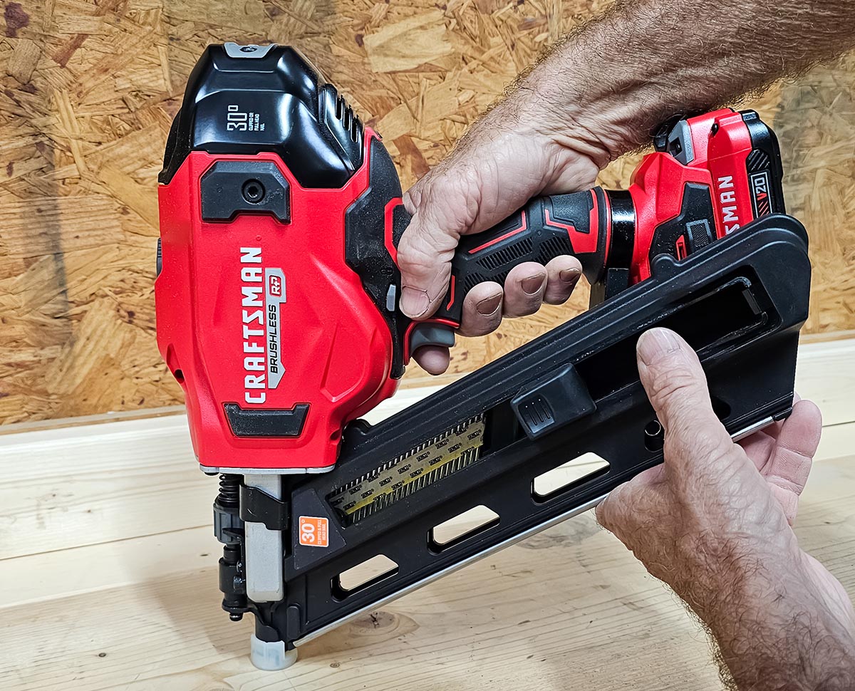 The Best New Power Tools Craftsman V20 Brushless RP 30-degree Framing Nailer