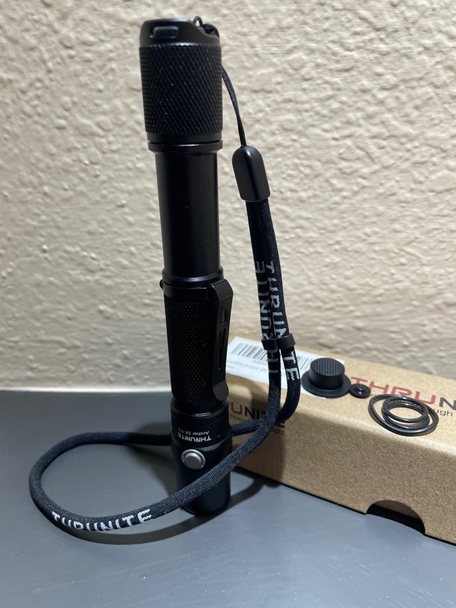ThruNite Archer 2A V3 flashlight with extras
