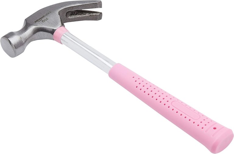 Amazon Basics 8-Ounce Hammer in Pink