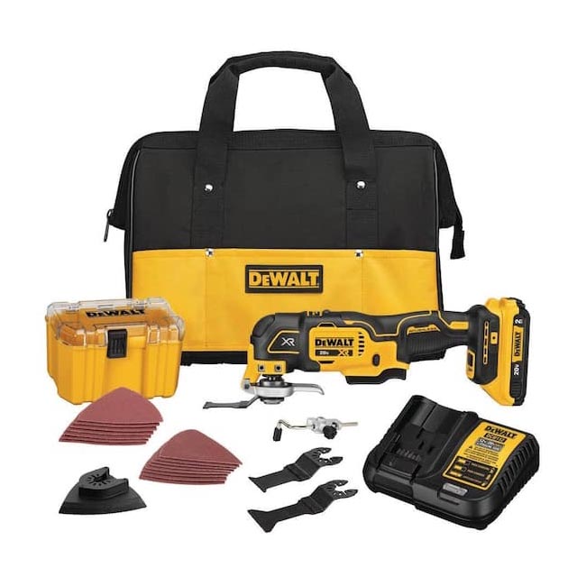 Best Gifts for DIYers and Tool Nerds DeWalt 20V MAX XR Cordless Oscillating Multi-Tool Kit