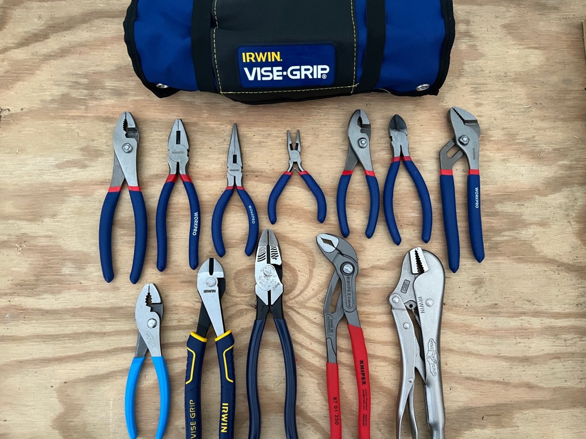 Best Pliers Options laid out