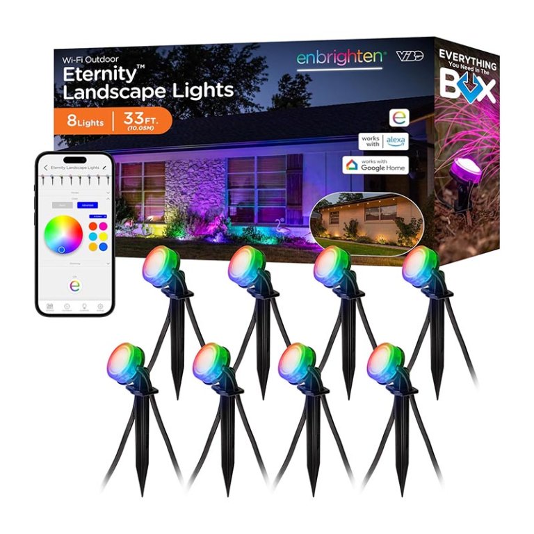 Bob Vila's Top Gifts Enbrighten Vibe Eternity Landscape Lights