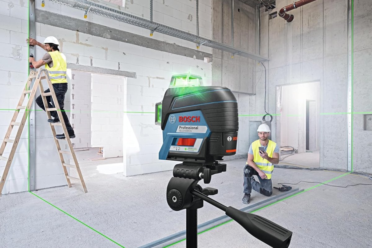 Bosch Tools and Accessories October Prime Day Bosch 360-Degree Green-Beam Laser Kit