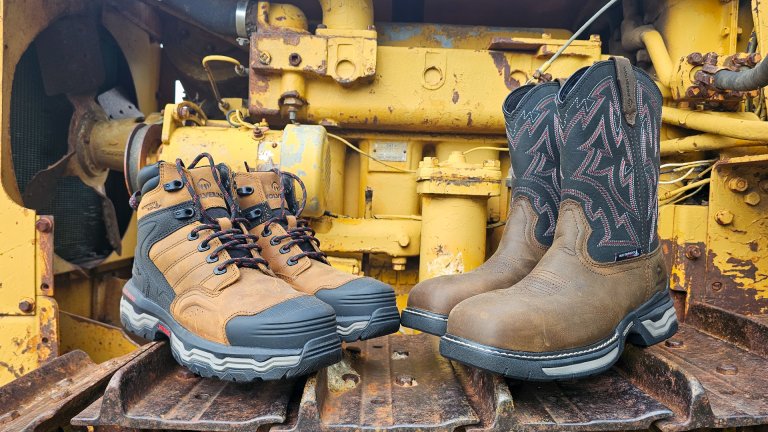 Both Wolverine Boots