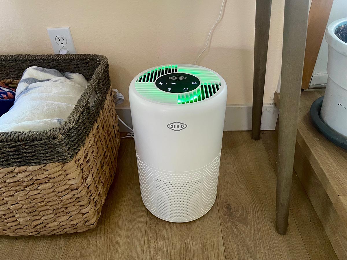 Clorox Medium-Room Turbo+ True HEPA air purifier