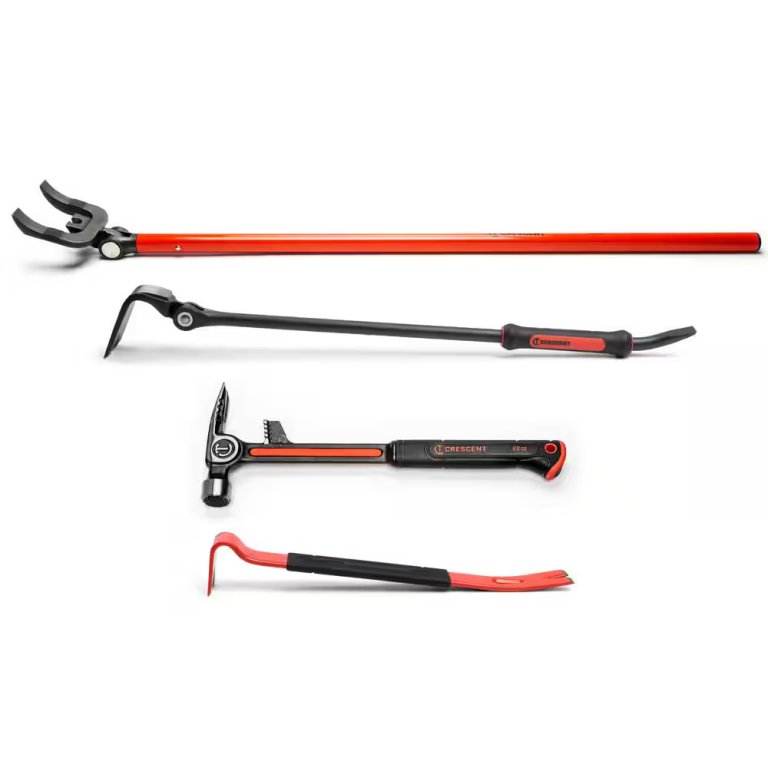 Crescent 4-Piece Demolition Hammer And Pry Bar Set