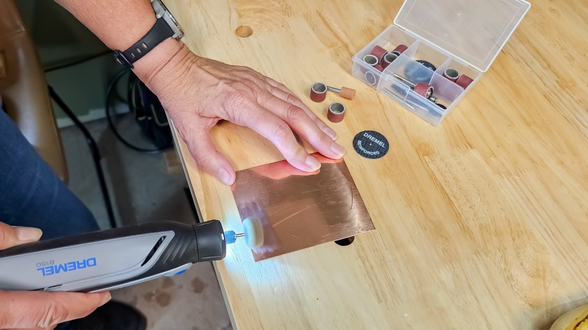 Dremel Rotary Tool Buffing Copper