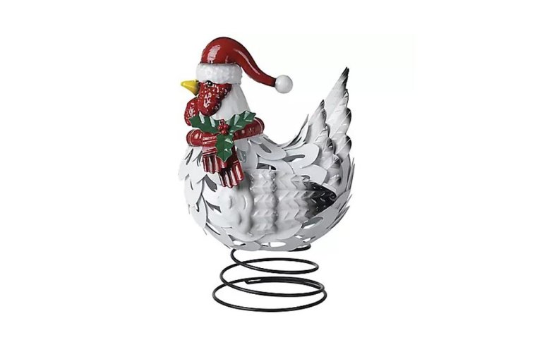 Early Black Friday Deals at Tractor Supply Red Shed Chicken Tree Topper